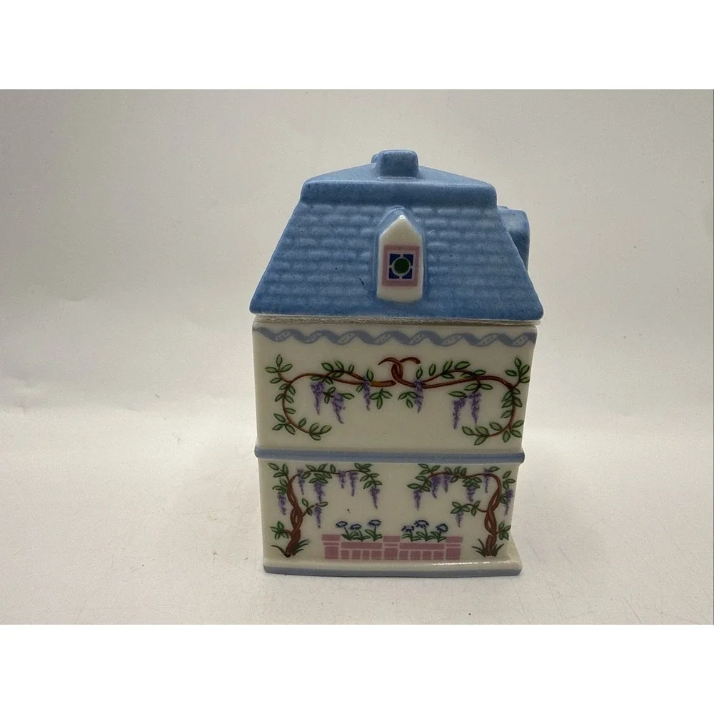 Lenox CANTERBURY CROSSING Spice Village Jar ROSEMARY Never Used
